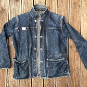 Denim chore jacket, size M