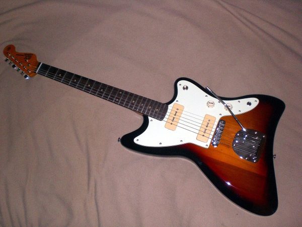 SX offset electric guitar, sunburst SX offset electric guitar, sunburst